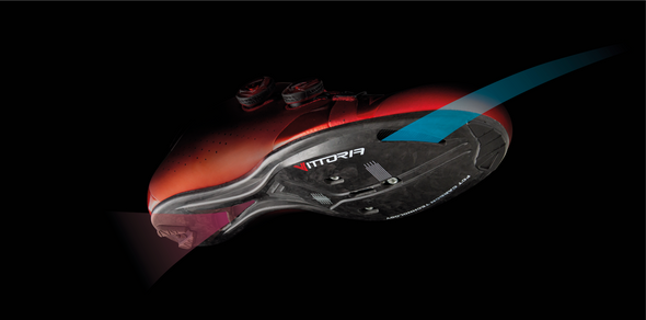 Vittoria Velar Road Cycling Shoes (Red)