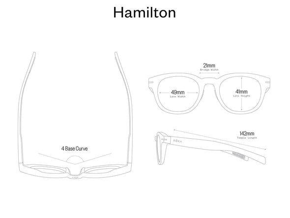 Hamilton -Tortoise Frame/ Bronze (Polarized) Lens